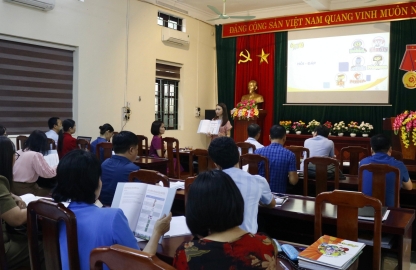 Chương trình Hội thảo giới thiệu Dự án Cha-Ching Curriculum 2023 - 2024 tại huyện Kim Bôi và huyện Lương Sơn tỉnh Hòa Bình